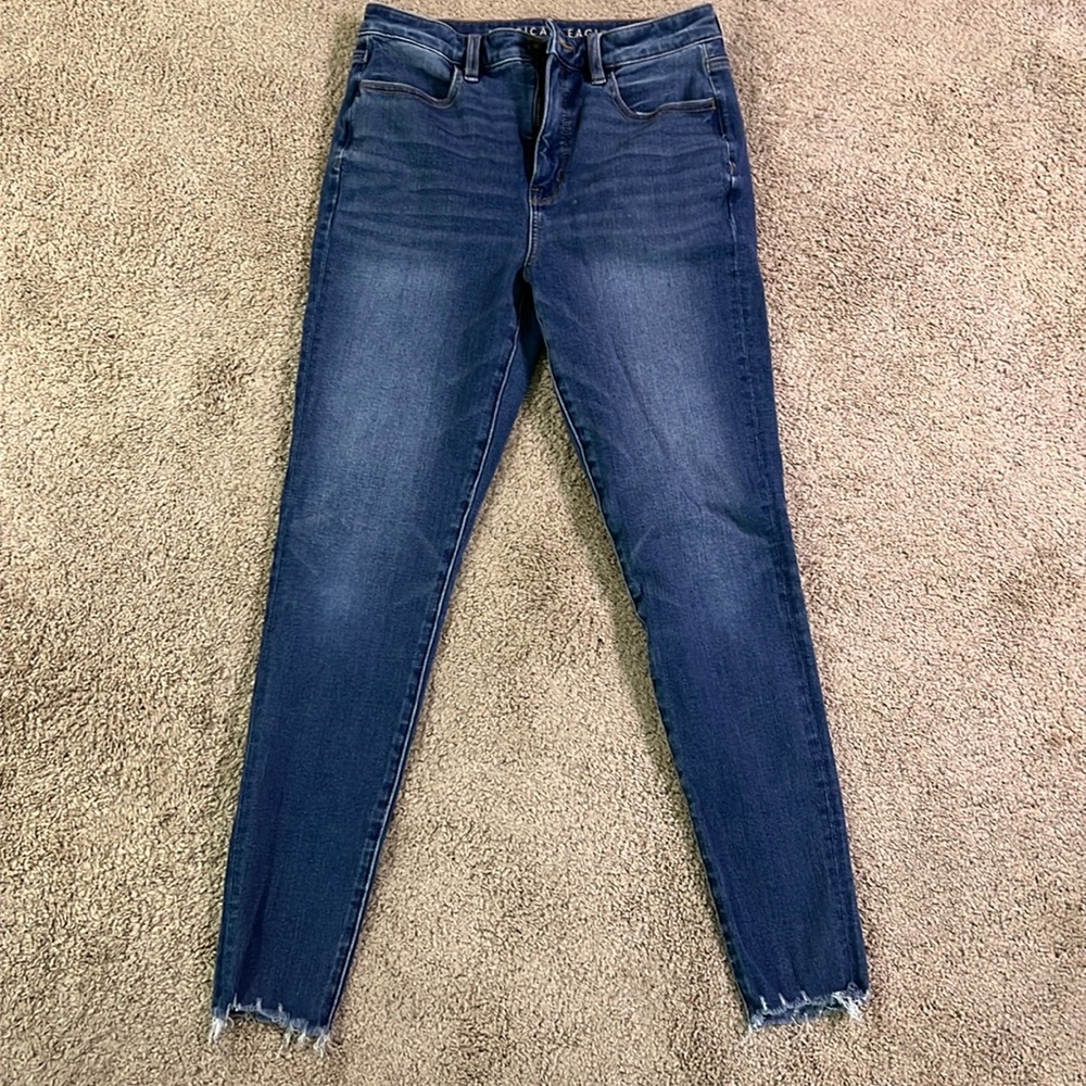 AE Super Hi-Rise Jegging Sz 6 Regular